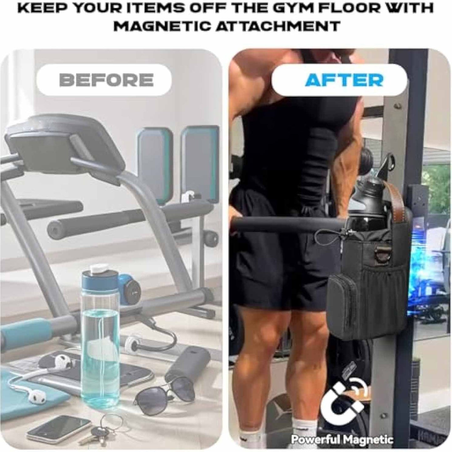 Magnetic Gym & Outdoor Bag
