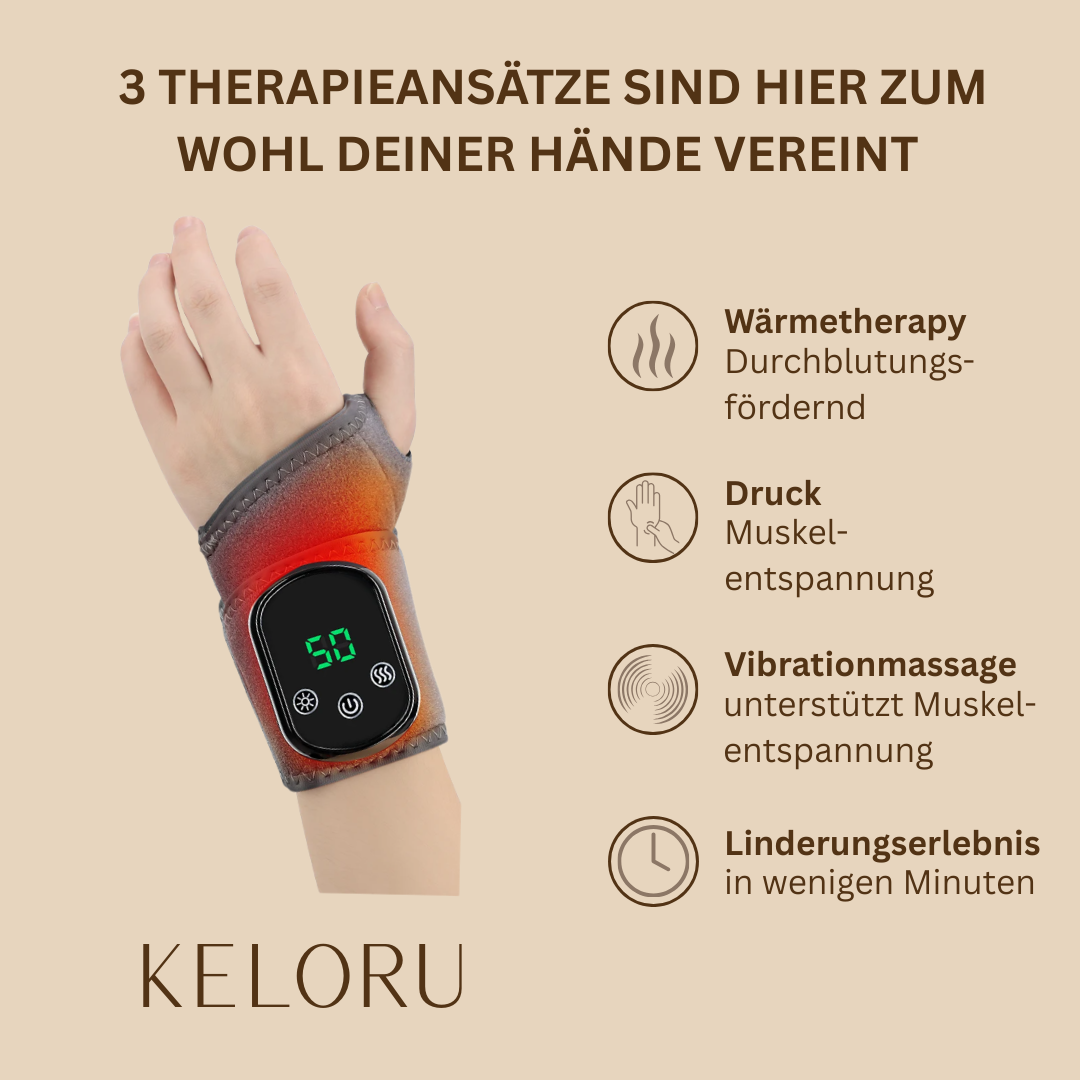 KELORU 3-in-1 Hand-Massagegerät