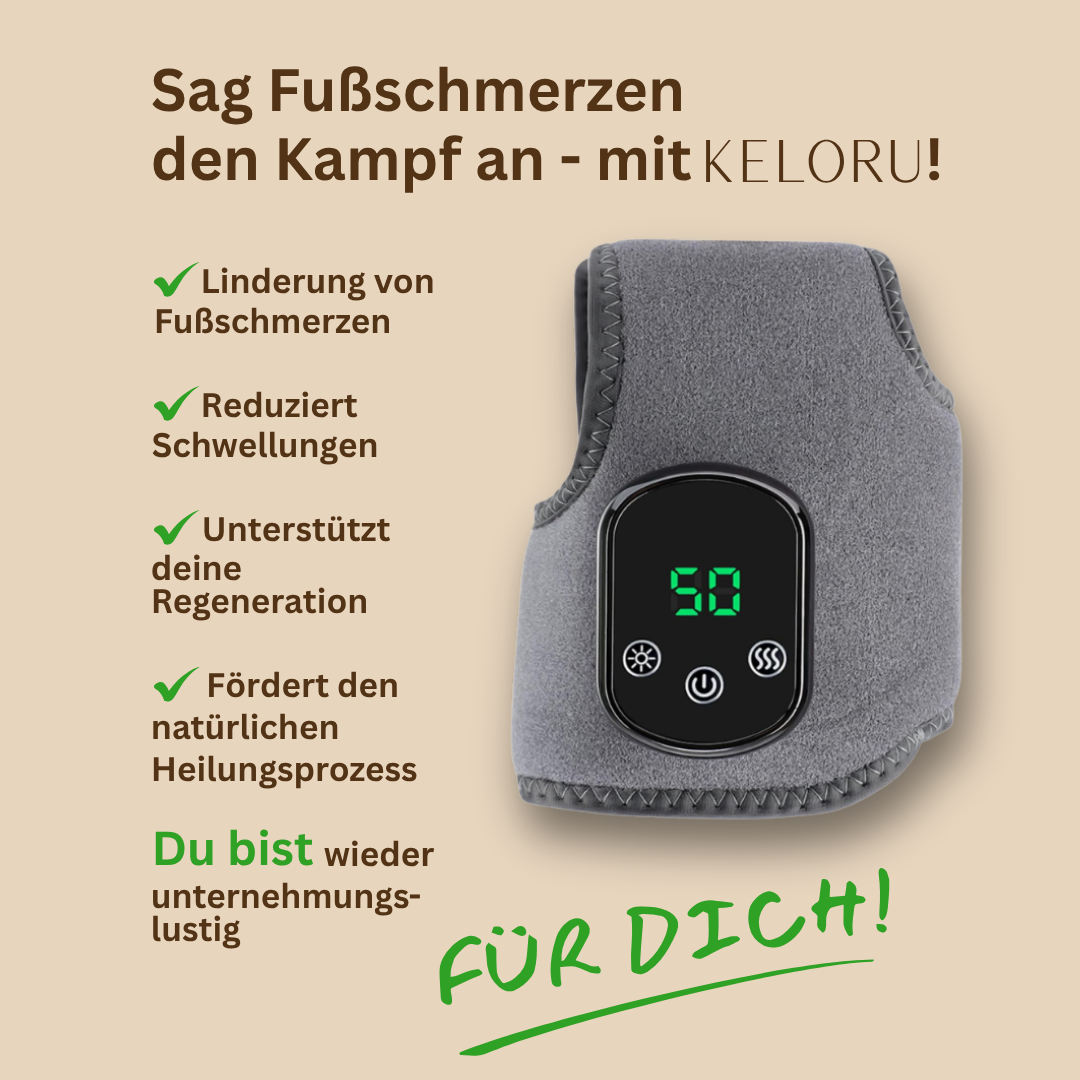 Kabelloses 3-in-1 Fuß-Massagegerät