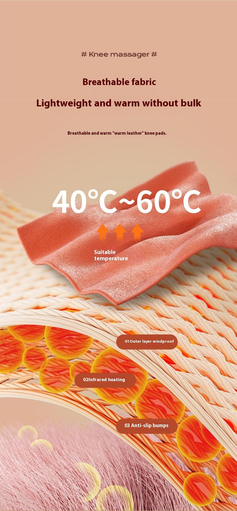 Kabelloses 3-in-1 Hand-Massagegerät