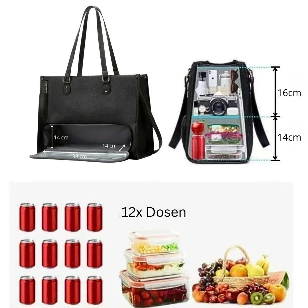 Polaré Classic Handtasche mit Kühlfach 3-in-1