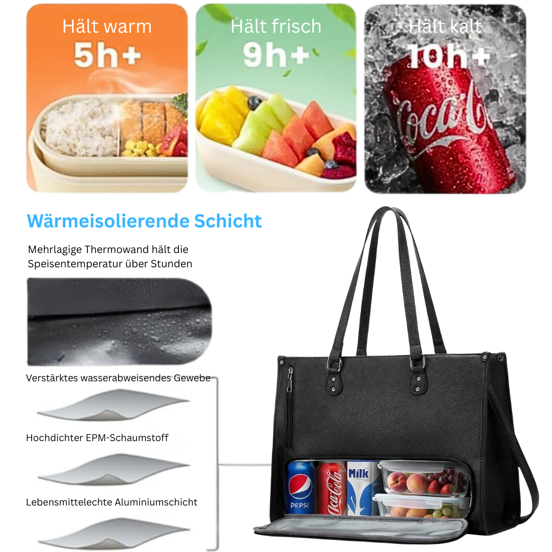 Polaré Classic Handtasche mit Kühlfach 3-in-1