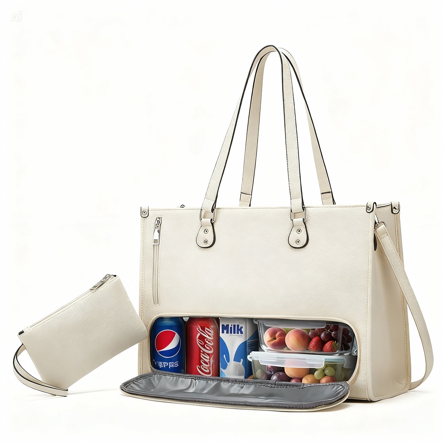 Polaré Classic Handtasche mit Kühlfach 3-in-1